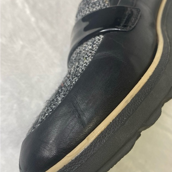 Clarks Black Tweed Sharon Gracie Platform Loafers Women US 8 M Cushioned Comfort - Picture 9 of 16